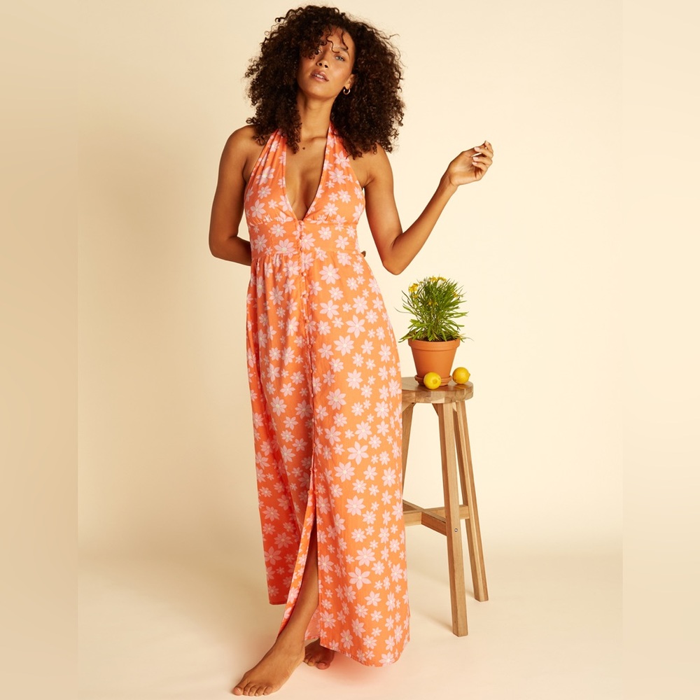Billabong x Wrangler Halter Dress - Picture 3 of 11
